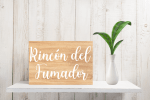 Cartel de Rincón-Madera-Fumador