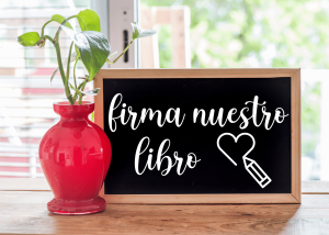 Cartel de Rincón-Pizarra-Libro de Firmas