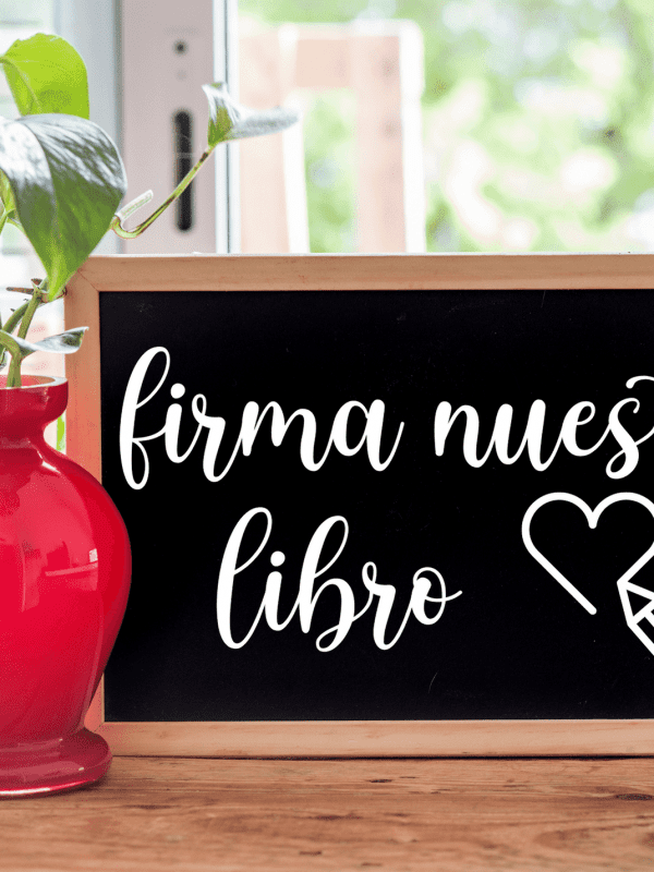 rincón pizarra-libro de firmas