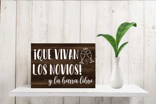 rincón madera vivan los novios