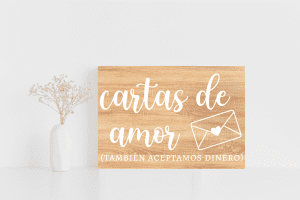 Cartel de Rincón-Madera-Cartas