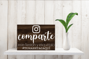 Cartel de Rincón-Madera-Comparte Fiestón