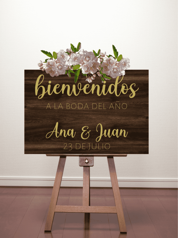 Cartel de Bienvenida