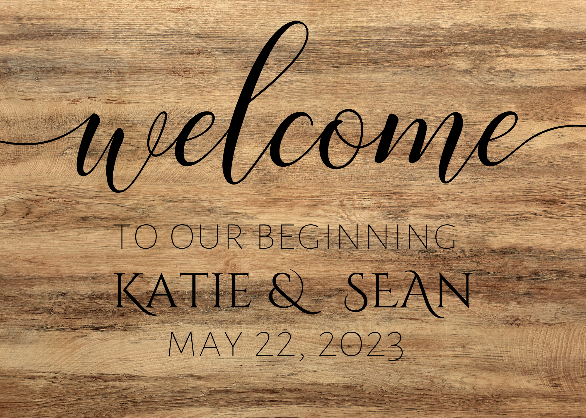 Welcome to our beginning (2)