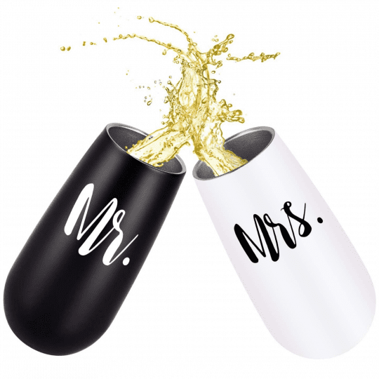 Copas de Champán Personalizadas-Pareja - Imagen 2
