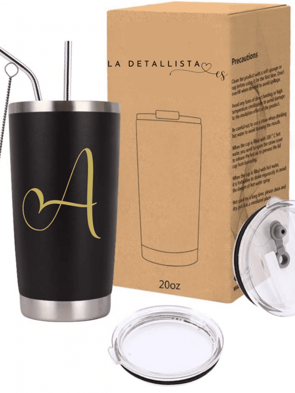vaso de viaje 550ml negro